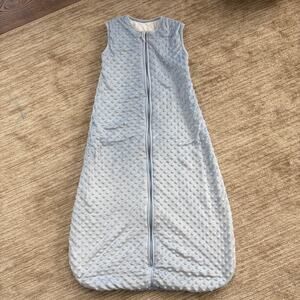 Baby In a Bag Blue Large 22 - 36 Months Wearable Blanket Winter Warm Soft